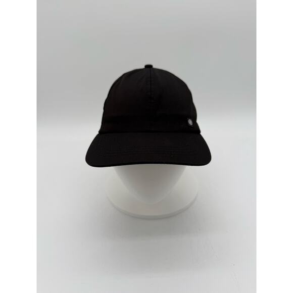 Black Jogging Tennis Lightweight Cap Hat w/ Pony Tail Opening Adjustable - Picture 1 of 5
